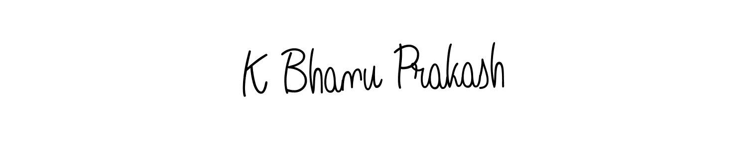 K Bhanu Prakash stylish signature style. Best Handwritten Sign (Angelique-Rose-font-FFP) for my name. Handwritten Signature Collection Ideas for my name K Bhanu Prakash. K Bhanu Prakash signature style 5 images and pictures png