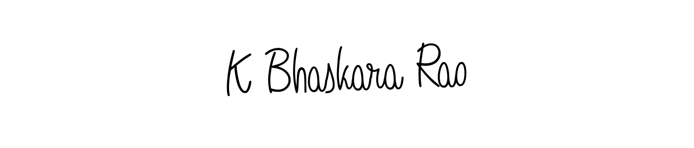 It looks lik you need a new signature style for name K Bhaskara Rao. Design unique handwritten (Angelique-Rose-font-FFP) signature with our free signature maker in just a few clicks. K Bhaskara Rao signature style 5 images and pictures png