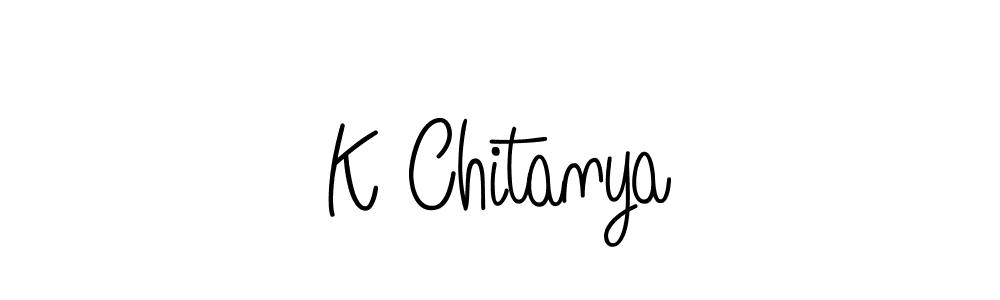 You can use this online signature creator to create a handwritten signature for the name K Chitanya. This is the best online autograph maker. K Chitanya signature style 5 images and pictures png