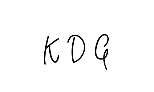 Make a beautiful signature design for name K D G. Use this online signature maker to create a handwritten signature for free. K D G signature style 5 images and pictures png