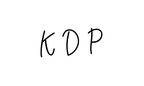 Make a beautiful signature design for name K D P. Use this online signature maker to create a handwritten signature for free. K D P signature style 5 images and pictures png