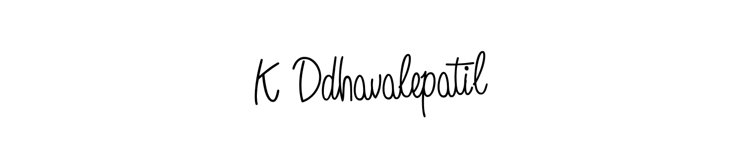 You can use this online signature creator to create a handwritten signature for the name K Ddhavalepatil. This is the best online autograph maker. K Ddhavalepatil signature style 5 images and pictures png