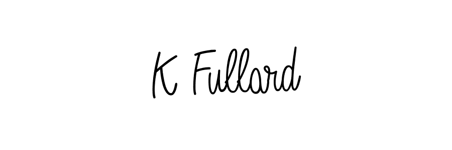 This is the best signature style for the K Fullard name. Also you like these signature font (Angelique-Rose-font-FFP). Mix name signature. K Fullard signature style 5 images and pictures png