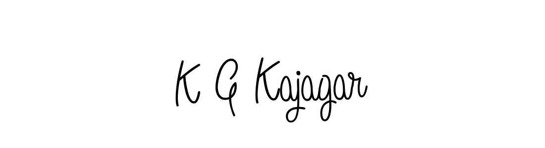 Once you've used our free online signature maker to create your best signature Angelique-Rose-font-FFP style, it's time to enjoy all of the benefits that K G Kajagar name signing documents. K G Kajagar signature style 5 images and pictures png