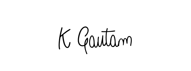 Also You can easily find your signature by using the search form. We will create K Gautam name handwritten signature images for you free of cost using Angelique-Rose-font-FFP sign style. K Gautam signature style 5 images and pictures png