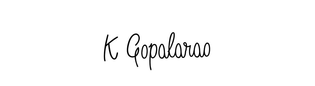 Make a short K Gopalarao signature style. Manage your documents anywhere anytime using Angelique-Rose-font-FFP. Create and add eSignatures, submit forms, share and send files easily. K Gopalarao signature style 5 images and pictures png