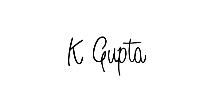 Similarly Angelique-Rose-font-FFP is the best handwritten signature design. Signature creator online .You can use it as an online autograph creator for name K Gupta. K Gupta signature style 5 images and pictures png