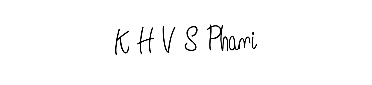 Here are the top 10 professional signature styles for the name K H V S Phani. These are the best autograph styles you can use for your name. K H V S Phani signature style 5 images and pictures png