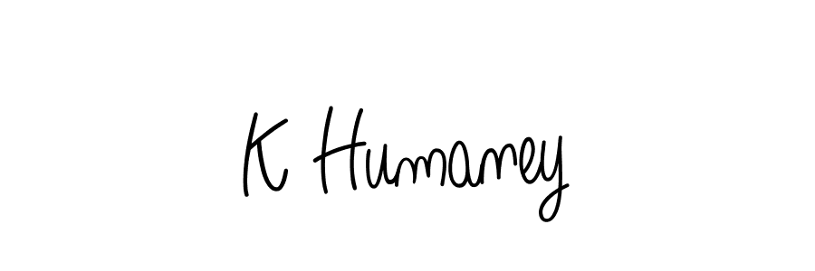 It looks lik you need a new signature style for name K Humaney. Design unique handwritten (Angelique-Rose-font-FFP) signature with our free signature maker in just a few clicks. K Humaney signature style 5 images and pictures png