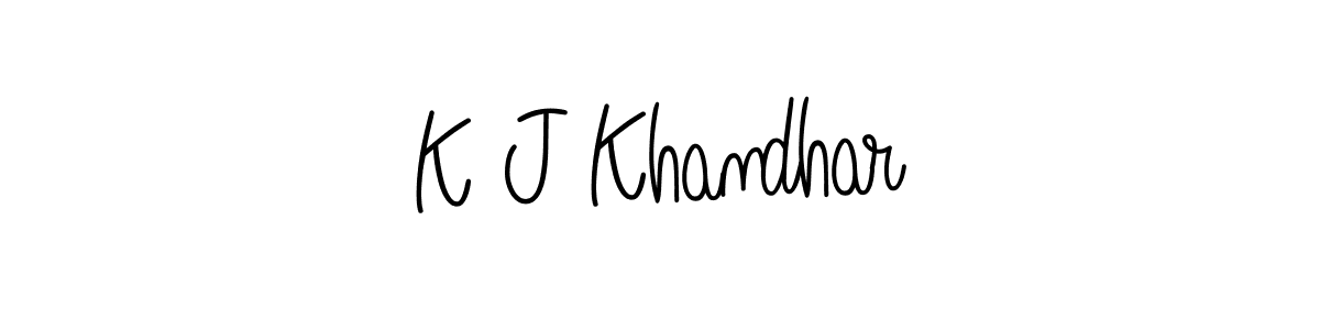 Here are the top 10 professional signature styles for the name K J Khandhar. These are the best autograph styles you can use for your name. K J Khandhar signature style 5 images and pictures png