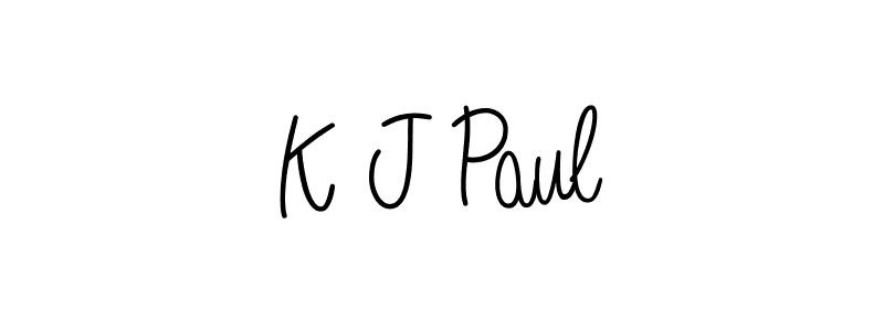 Once you've used our free online signature maker to create your best signature Angelique-Rose-font-FFP style, it's time to enjoy all of the benefits that K J Paul name signing documents. K J Paul signature style 5 images and pictures png