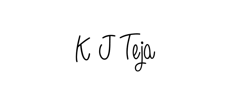 This is the best signature style for the K J Teja name. Also you like these signature font (Angelique-Rose-font-FFP). Mix name signature. K J Teja signature style 5 images and pictures png
