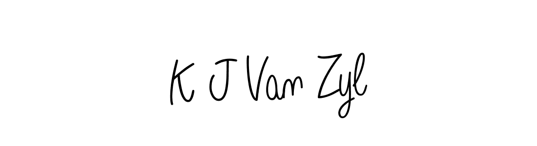 Here are the top 10 professional signature styles for the name K J Van Zyl. These are the best autograph styles you can use for your name. K J Van Zyl signature style 5 images and pictures png