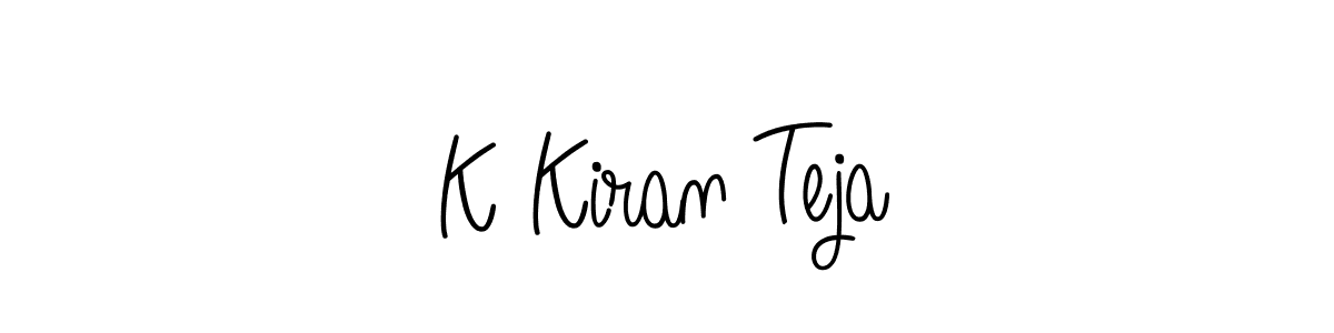 It looks lik you need a new signature style for name K Kiran Teja. Design unique handwritten (Angelique-Rose-font-FFP) signature with our free signature maker in just a few clicks. K Kiran Teja signature style 5 images and pictures png