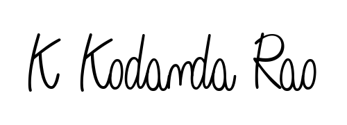 Enhance your business communications with K Kodanda Rao signature in Angelique-Rose-font-FFP lettering. Clean, modern, and universally compatible. K Kodanda Rao signature style 5 images and pictures png