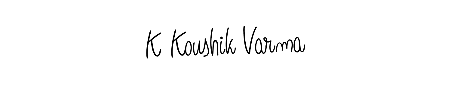 You can use this online signature creator to create a handwritten signature for the name K Koushik Varma. This is the best online autograph maker. K Koushik Varma signature style 5 images and pictures png