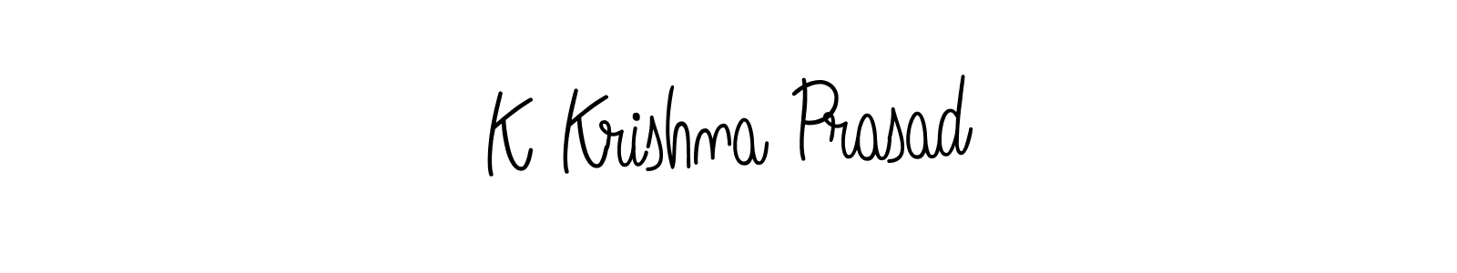 It looks lik you need a new signature style for name K Krishna Prasad. Design unique handwritten (Angelique-Rose-font-FFP) signature with our free signature maker in just a few clicks. K Krishna Prasad signature style 5 images and pictures png