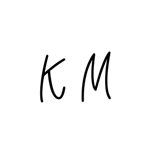 It looks lik you need a new signature style for name K M. Design unique handwritten (Angelique-Rose-font-FFP) signature with our free signature maker in just a few clicks. K M signature style 5 images and pictures png