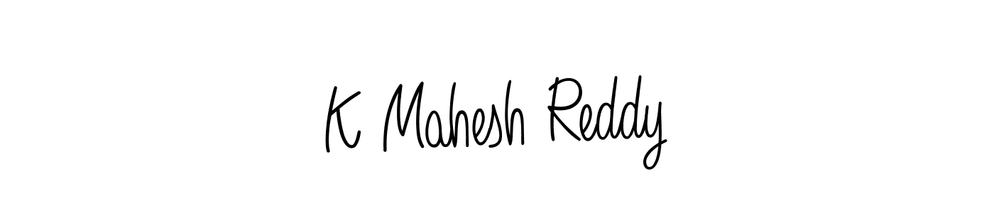 Best and Professional Signature Style for K Mahesh Reddy. Angelique-Rose-font-FFP Best Signature Style Collection. K Mahesh Reddy signature style 5 images and pictures png