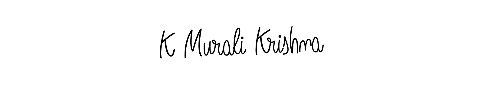 Make a short K Murali Krishna signature style. Manage your documents anywhere anytime using Angelique-Rose-font-FFP. Create and add eSignatures, submit forms, share and send files easily. K Murali Krishna signature style 5 images and pictures png