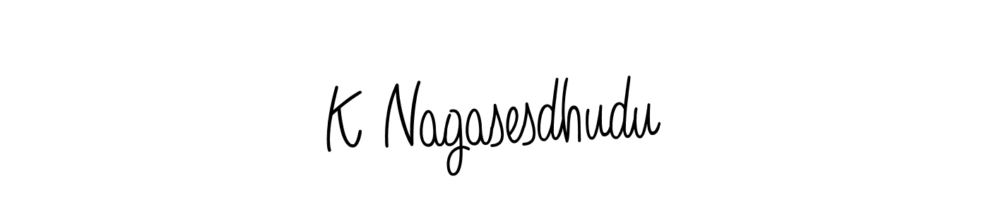 How to make K Nagasesdhudu signature? Angelique-Rose-font-FFP is a professional autograph style. Create handwritten signature for K Nagasesdhudu name. K Nagasesdhudu signature style 5 images and pictures png