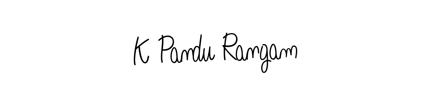 Best and Professional Signature Style for K Pandu Rangam. Angelique-Rose-font-FFP Best Signature Style Collection. K Pandu Rangam signature style 5 images and pictures png