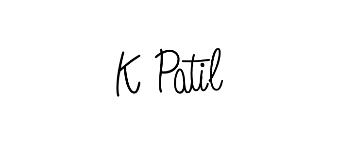 Check out images of Autograph of K Patil name. Actor K Patil Signature Style. Angelique-Rose-font-FFP is a professional sign style online. K Patil signature style 5 images and pictures png