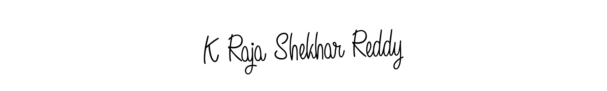 Similarly Angelique-Rose-font-FFP is the best handwritten signature design. Signature creator online .You can use it as an online autograph creator for name K Raja Shekhar Reddy. K Raja Shekhar Reddy signature style 5 images and pictures png