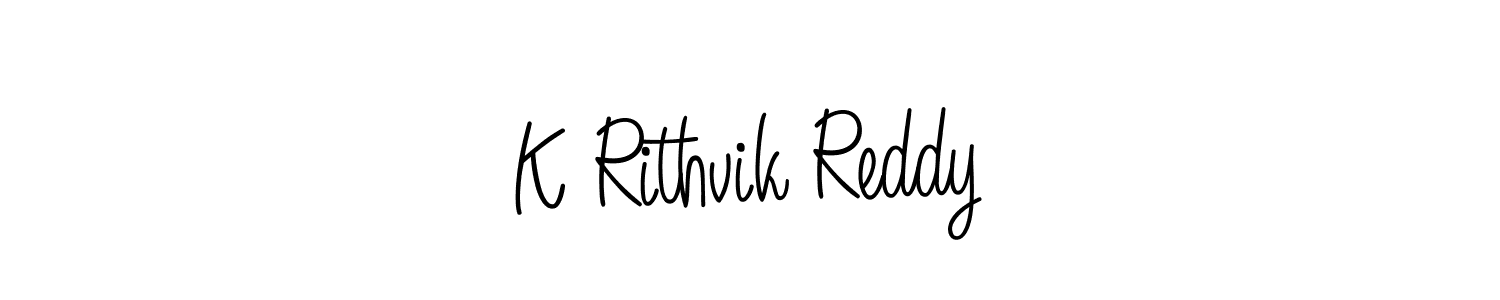 Also You can easily find your signature by using the search form. We will create K Rithvik Reddy name handwritten signature images for you free of cost using Angelique-Rose-font-FFP sign style. K Rithvik Reddy signature style 5 images and pictures png