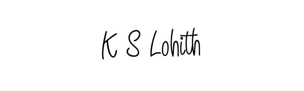 How to Draw K S Lohith signature style? Angelique-Rose-font-FFP is a latest design signature styles for name K S Lohith. K S Lohith signature style 5 images and pictures png