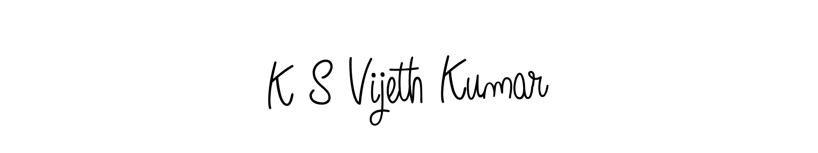 Check out images of Autograph of K S Vijeth Kumar name. Actor K S Vijeth Kumar Signature Style. Angelique-Rose-font-FFP is a professional sign style online. K S Vijeth Kumar signature style 5 images and pictures png