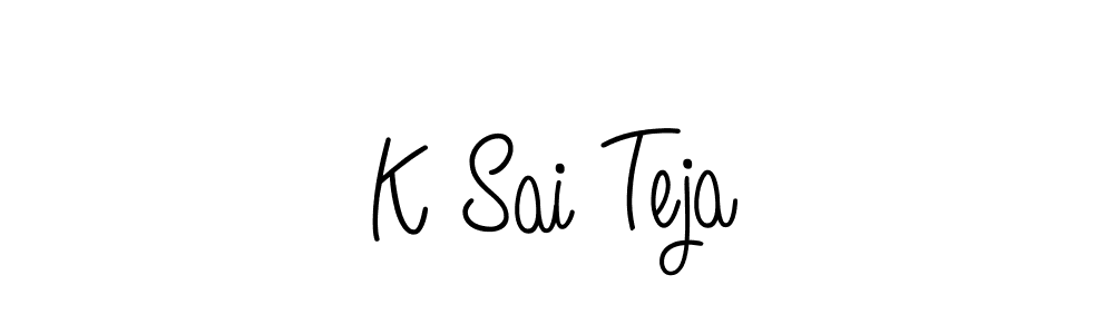 Check out images of Autograph of K Sai Teja name. Actor K Sai Teja Signature Style. Angelique-Rose-font-FFP is a professional sign style online. K Sai Teja signature style 5 images and pictures png