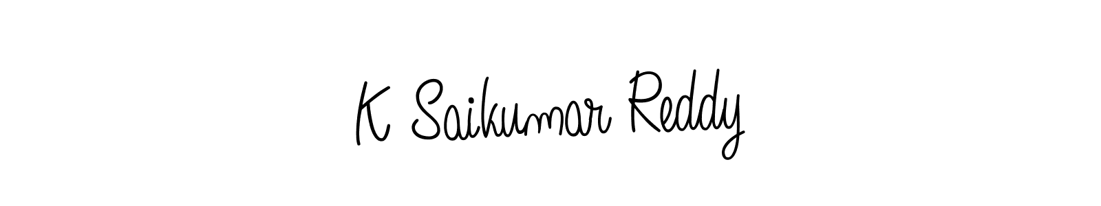 How to Draw K Saikumar Reddy signature style? Angelique-Rose-font-FFP is a latest design signature styles for name K Saikumar Reddy. K Saikumar Reddy signature style 5 images and pictures png