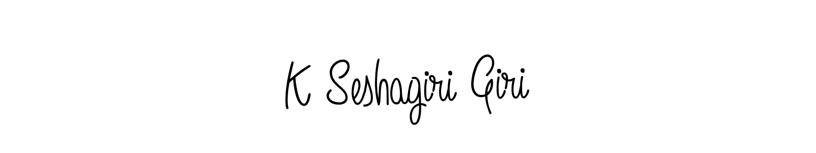 Use a signature maker to create a handwritten signature online. With this signature software, you can design (Angelique-Rose-font-FFP) your own signature for name K Seshagiri Giri. K Seshagiri Giri signature style 5 images and pictures png