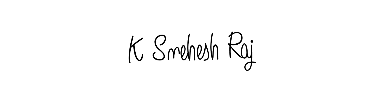 It looks lik you need a new signature style for name K Snehesh Raj. Design unique handwritten (Angelique-Rose-font-FFP) signature with our free signature maker in just a few clicks. K Snehesh Raj signature style 5 images and pictures png