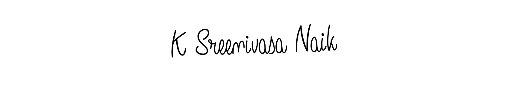 Make a beautiful signature design for name K Sreenivasa Naik. Use this online signature maker to create a handwritten signature for free. K Sreenivasa Naik signature style 5 images and pictures png