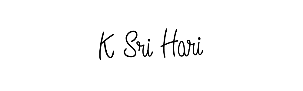 if you are searching for the best signature style for your name K Sri Hari. so please give up your signature search. here we have designed multiple signature styles  using Angelique-Rose-font-FFP. K Sri Hari signature style 5 images and pictures png