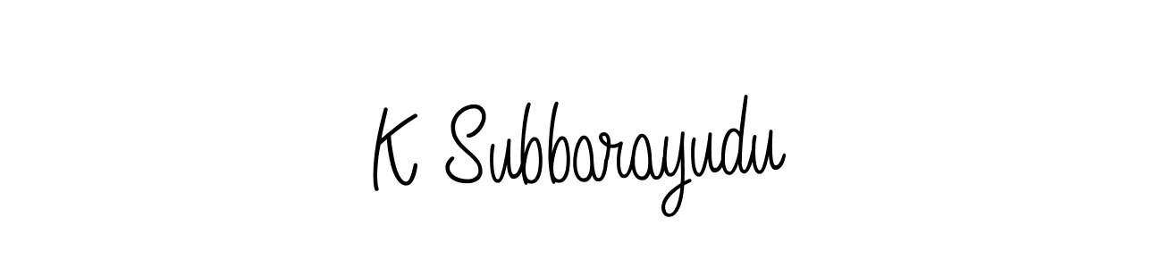 Here are the top 10 professional signature styles for the name K Subbarayudu. These are the best autograph styles you can use for your name. K Subbarayudu signature style 5 images and pictures png