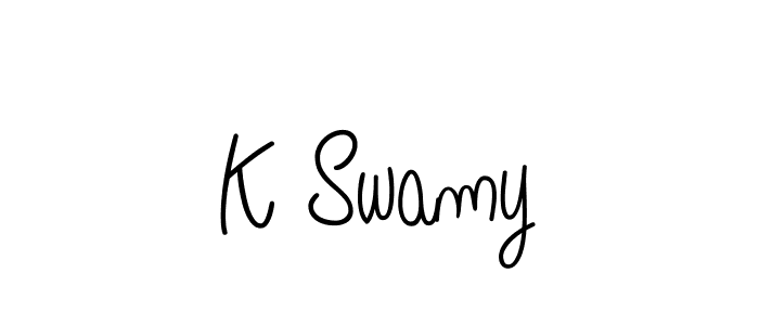You can use this online signature creator to create a handwritten signature for the name K Swamy. This is the best online autograph maker. K Swamy signature style 5 images and pictures png