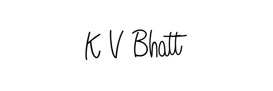 Once you've used our free online signature maker to create your best signature Angelique-Rose-font-FFP style, it's time to enjoy all of the benefits that K V Bhatt name signing documents. K V Bhatt signature style 5 images and pictures png