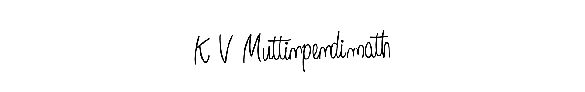 How to Draw K V Muttinpendimath signature style? Angelique-Rose-font-FFP is a latest design signature styles for name K V Muttinpendimath. K V Muttinpendimath signature style 5 images and pictures png