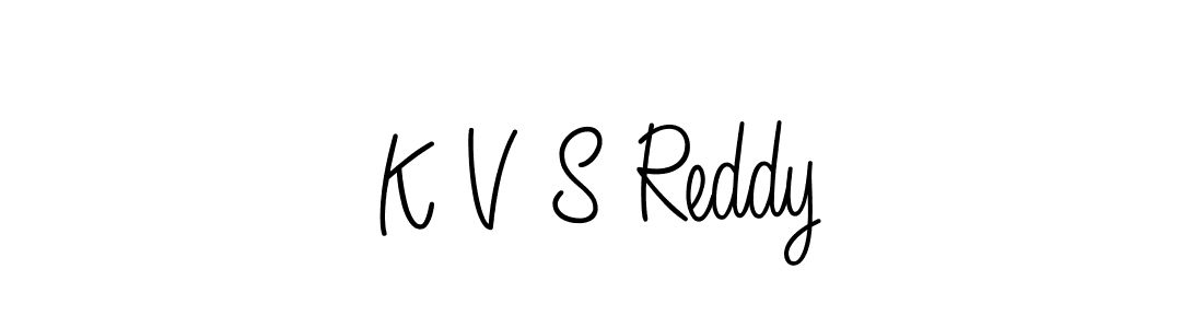 Make a beautiful signature design for name K V S Reddy. Use this online signature maker to create a handwritten signature for free. K V S Reddy signature style 5 images and pictures png