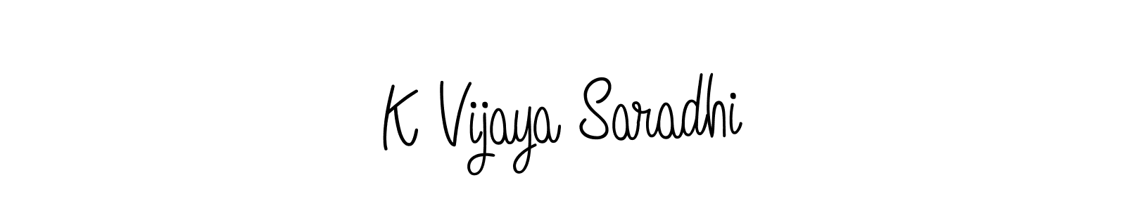 Angelique-Rose-font-FFP is a professional signature style that is perfect for those who want to add a touch of class to their signature. It is also a great choice for those who want to make their signature more unique. Get K Vijaya Saradhi name to fancy signature for free. K Vijaya Saradhi signature style 5 images and pictures png