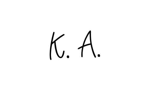 Here are the top 10 professional signature styles for the name K. A.. These are the best autograph styles you can use for your name. K. A. signature style 5 images and pictures png