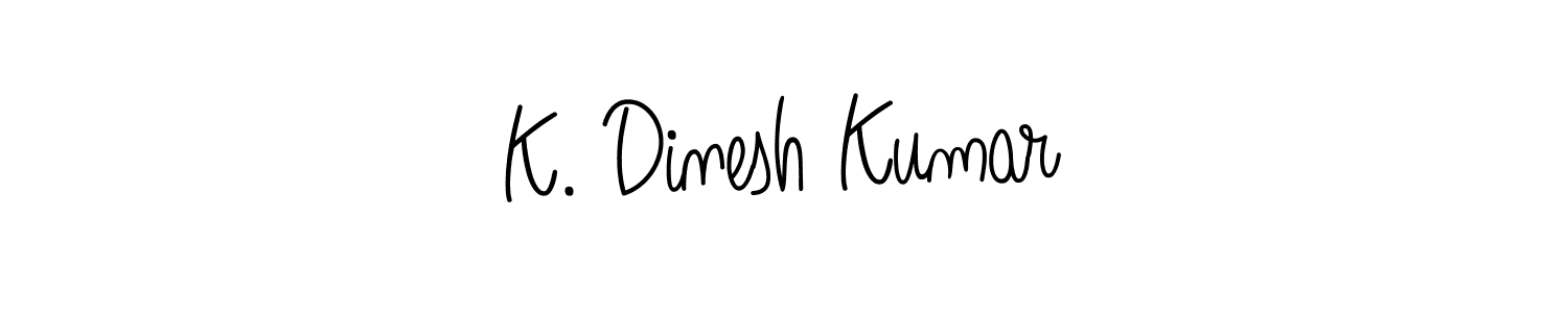 if you are searching for the best signature style for your name K. Dinesh Kumar. so please give up your signature search. here we have designed multiple signature styles  using Angelique-Rose-font-FFP. K. Dinesh Kumar signature style 5 images and pictures png