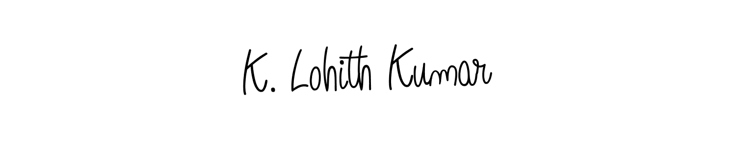 Make a short K. Lohith Kumar signature style. Manage your documents anywhere anytime using Angelique-Rose-font-FFP. Create and add eSignatures, submit forms, share and send files easily. K. Lohith Kumar signature style 5 images and pictures png