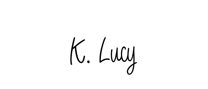 94+ K. Lucy Name Signature Style Ideas | Superb Name Signature