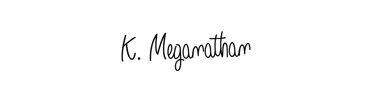 Once you've used our free online signature maker to create your best signature Angelique-Rose-font-FFP style, it's time to enjoy all of the benefits that K. Meganathan name signing documents. K. Meganathan signature style 5 images and pictures png