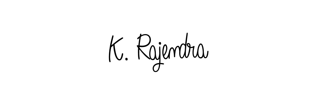 if you are searching for the best signature style for your name K. Rajendra. so please give up your signature search. here we have designed multiple signature styles  using Angelique-Rose-font-FFP. K. Rajendra signature style 5 images and pictures png