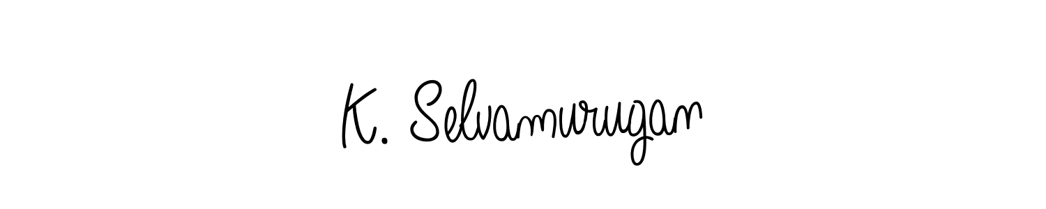 This is the best signature style for the K. Selvamurugan name. Also you like these signature font (Angelique-Rose-font-FFP). Mix name signature. K. Selvamurugan signature style 5 images and pictures png